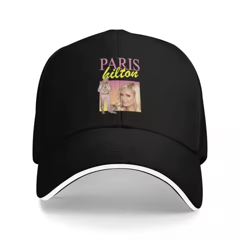Paris Hilton Trending Baseball Caps Fashion Unisex Hats