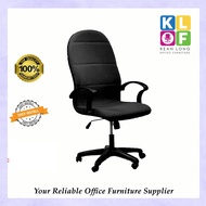 KLOF High Back Office Chair/Kerusi Pejabat/Fabric Chair/Kerusi Guru