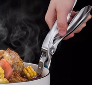 不銹鋼防燙夾取碗夾蒸菜蒸籠夾子夾碗器廚房神器提盤器隔熱夾 開瓶器