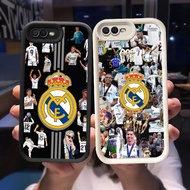 Q-32 Real-Madrid Black white Case for OPPO A3S A12E A1K Realme C2 C2S C1