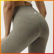 3 Color Lululemon Yoga Pants High Waist Leggings Women's Fashion Trouser MM297