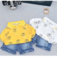 Selling set of plaid turtleneck sets size 8-26kg (Sj Add ZaI0 at original price)