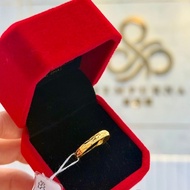 SEMPURNA【EMAS 916 CINCIN Belah Rotan Halus】 Bajet Bawah 1 gram
