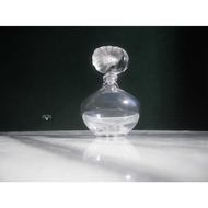 [Old Time] Early Second-Hand Czech Made Crystal Glass Perfume Bottle