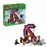 Lego Minecraft Series 21277 Classic Mineral Pickaxe For Boys And Girls Building Block Toys Children'