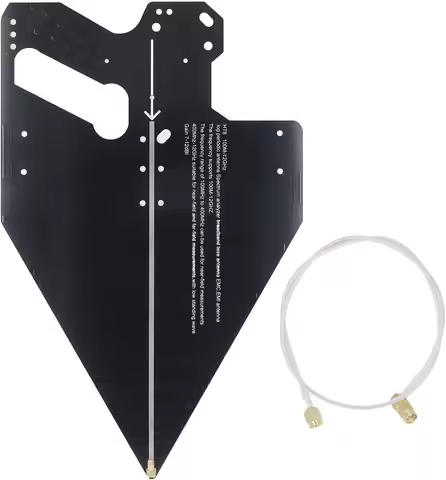 HT8 handheld passive logarithmic periodic antenna 0.1-12GHz high-precision gain 7-12dB multifunction