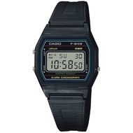 CASIO F-84W-1QJH [Standard Watch] Square Watch Black Resin Digital Quartz *Battery Life:約7年 Syntheti