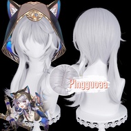 10H Manmeihonkai: Star Rail Cipher Cosplay Wig 52cm Long Heat Resistant Synthetic Hair
