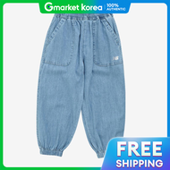 New Balance | กางเกงยนสเดก นวบาลานซ รน PLAY DENIM_เดนม จอกเกอร แพนท รหสสนคา NK9TF2502U-56