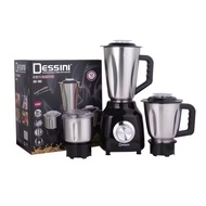 DESSINI DS-190 3 IN 1 Blender, Grinder 450W Mixer with 3D 6 stainless steel cutting blades