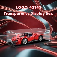 Acrylic display box Transparent case storage box FOR Lego 42143 Ferrari supercar racing car