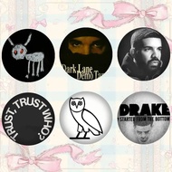 Rapper D-Drake Anime Brooches Cute Cartoon Badge Jacket Jeans Lapel Pin Gift Accessorie