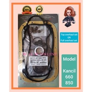 PERODUA KANCIL 660 850 EF ED CARBURETOR ENGINE TOP OR FULL OVERHAUL GASKET SET (CARBON)