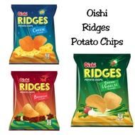 Oishi Ridges Potato Chips With Flavors