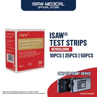 isaw Hemoglobin Test Strips: Choose Your Count (25ct/50ct)