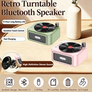 Retro Bluetooth Speaker Portable Wireless Bluetooth Speaker 360° Surround Sound - HIFI Audio