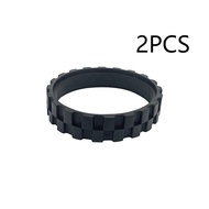 2pcs Sweeping machine mopping machine wheels tire skin For Irobot 5/6/7/8/9 I7 E3 E5