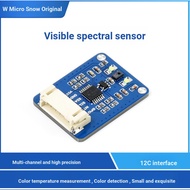 Support Raspberry Pie 4 Micro Snow AS7341 Visible Spectrum Sensor Multi-Channel High Precision I2C C