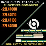 LG 22 INCH LED TV BACKLIGHT 22LN400- 22LN4010- 22LN4050- 22LN4100 LG 22 INCH LED TV BACKLIGHT