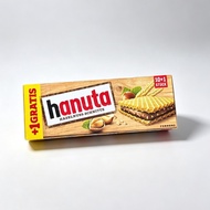 German Imported Ferrero Hanuta Hazelnut Chocolate Sauce Sandwich Wafer Biscuits Box 242g Biscuits 26