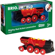BRIO Shushu Poppo! Mighty Action Locomotive, an electric train that lets you enjoy sounds and lights