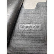 Black rubber floor mat for BYD DOLPHIN cars full set