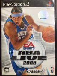 PS2 NBA Live 2005 籃球 日本版 日版 請參閱關於我