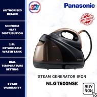 PANASONIC GARMENT STEAMER 2400W WITH AUTO TEMPERATURE NI-GT500NSK *FREE IRON BOARD - ORIGINAL PANASO