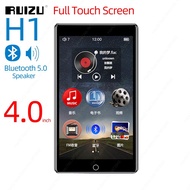 RUIZU H1 เครื่องเล่น MP3 บลูทูธ หน้าจอสัมผัส 8 GB รองรับวิทยุ FM บันทึกวิดีโอ E-book พร้อมลำโพงในตัว
