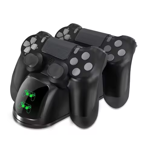 Dual Controller Charger For PS4 Slim Pro USB Fast Charging Dock Station with LED Indicator For Plays