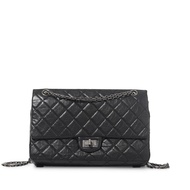 Chanel Black Quilted Calfskin 2.55 Reissue 226 Flap Ruthenium Hardware, 2017-2018
