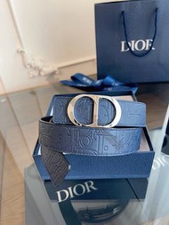 全新✅帶盒hkluxehk 🎁Dior CD 腰帶 belt 皮帶