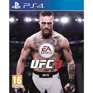 《今日快閃價》（中古二手）PS4遊戲 UFC3 混合格鬥遊戲3 UFC終極格鬥王者3 EA SPORTS UFC 3 歐版中英文版