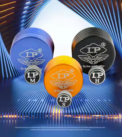 LP Dream Billiards Snooker Super Cue Tip With Cushion 11mm S M H In Tin