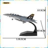[tdraoylp] 1/100 Scale F/A-18 Strike Diecast Military Model w/ Dispaly Stand Room Decor