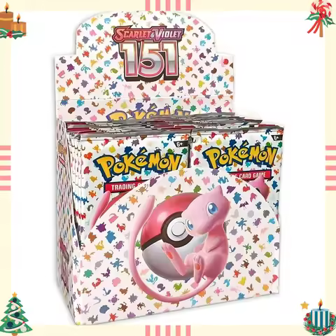 360Pcs Pokemon Card MEGA Lucario Prismatic Evolution Bolt Board Game Card English Booster Battle Pok