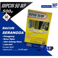 MIPCIN 50WP (500g) isopocarb / racun belalang / racun kesing / racun ulat gulung daun / racun bena p