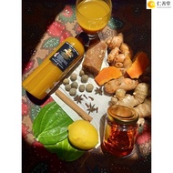 Hot Sale [6 BOTOL] JAMU KUNYIT ASAM SIRIH + MANJAKANI jamu traditional jamu awet muda