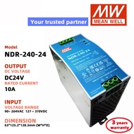 MEAN WELL NDR-240-24 DC24V 10A NDR-240-48 DC48V 5A Switching Power Supply Meanwell DC power