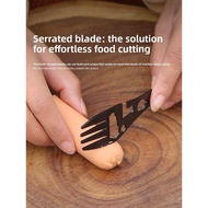 [Outdoor Multifunctional Fork Survival Tool] Wrench Bottle Opener Spoon Can Opener Camping Tableware