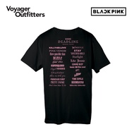 Voyager Outfitters T-Shirt - BLACKPINK "Deadline World Tour Setlist"