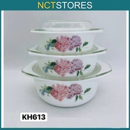 6PCS OPAL GLASSWARE CASSEROLE SET