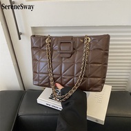 High-end ladies handbag fashion rhombus chain bag single shoulder bag