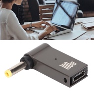 USB C to DC 4.0x1.7mm Laptop Charger Adapter Smart Chip Aluminum Alloy Portable Travel Office
