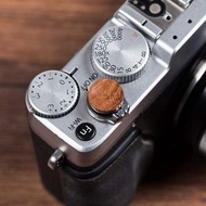 Fujifilm camera shutter button XPRO3 X100V XT4 XT5 XT30 second generation X-E4 retro wooden concave 