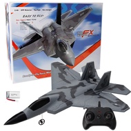 （好物優選） FX622 RC Plane 2.4GHz Remote Control Fixed Wing F22 Fighter Jet Model Toy For Kids 8+ Boys Gi