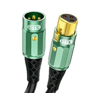 [ประกันศูนย์ไทย] ERTK JADE Male XLR to Female XLR สายสัญญาณเสียง XLR ถึง XLR ตัวเมีย คุณภาพระดับเทพ