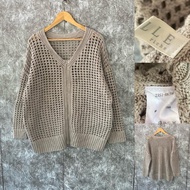 E05-USED RIELLE riche Knitted Shirt