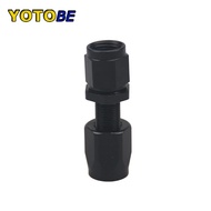AN8 Aluminum Straight Swivel Oil Fuel Hose Fitting Adapter 0 Degree Oil Line Hose End Fitting Reusab