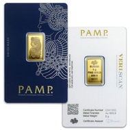 [READY STOCK] Emas PAMP Suisse 5 GRAM 999.9 Gold Bar - Lady Fortuna (5g) Limited Oversea Design Collector